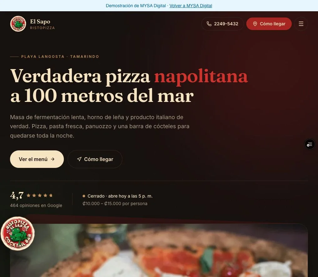 Ristopizza El Sapo