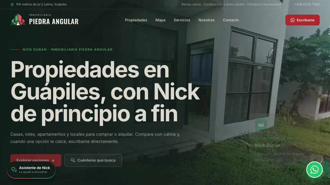 Inmobiliaria Piedra Angular